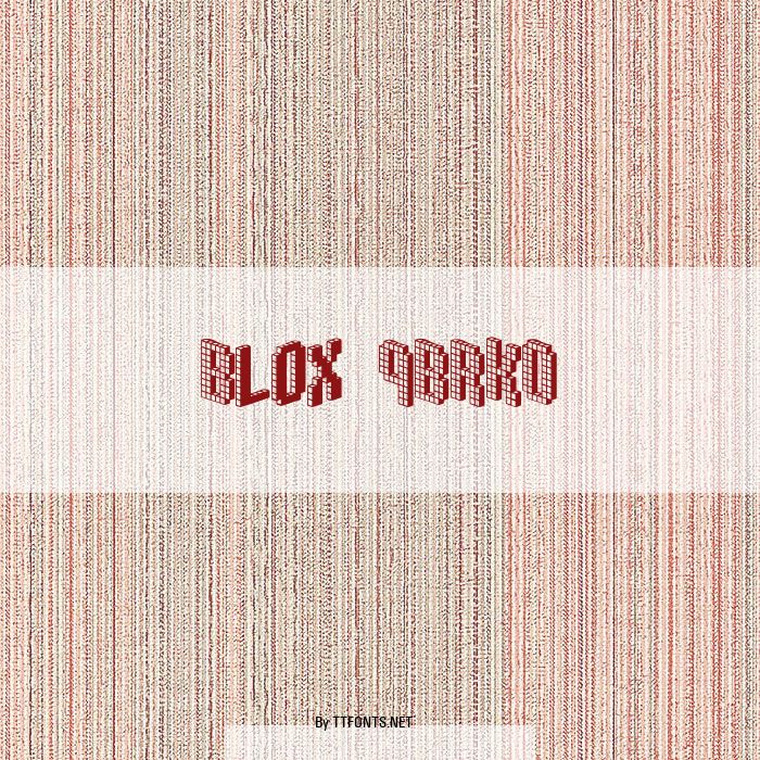 Blox (BRK) example